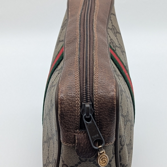 Vintage Gucci GG Supreme Canvas Toiletry Bag - Picture 5 of 8